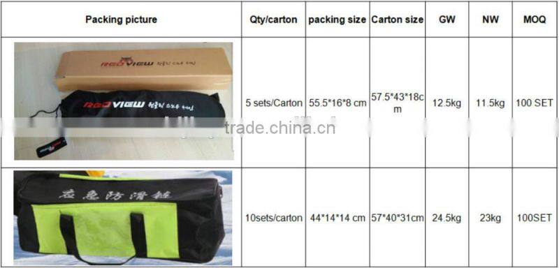 2015 new TPU emergency snow tyre chain