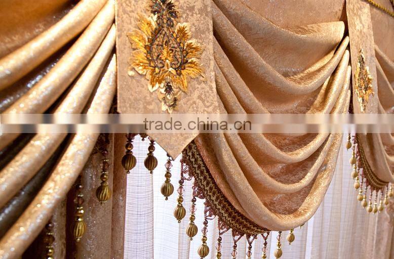 European Luxury Living Room Upscale Gympie Jacquard Curtains