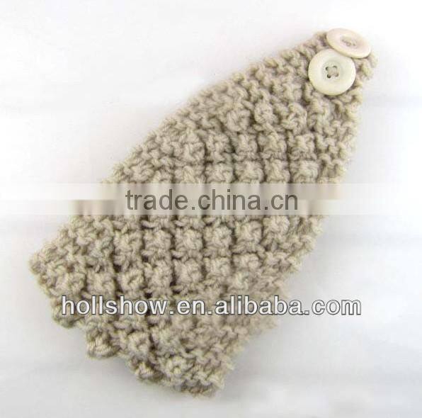 Wool Women Winter Crochet Headbands