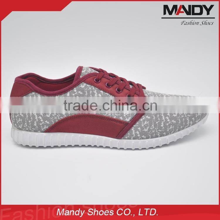2016 Popular comfort breathable casual sport shoes for men GuangZhou