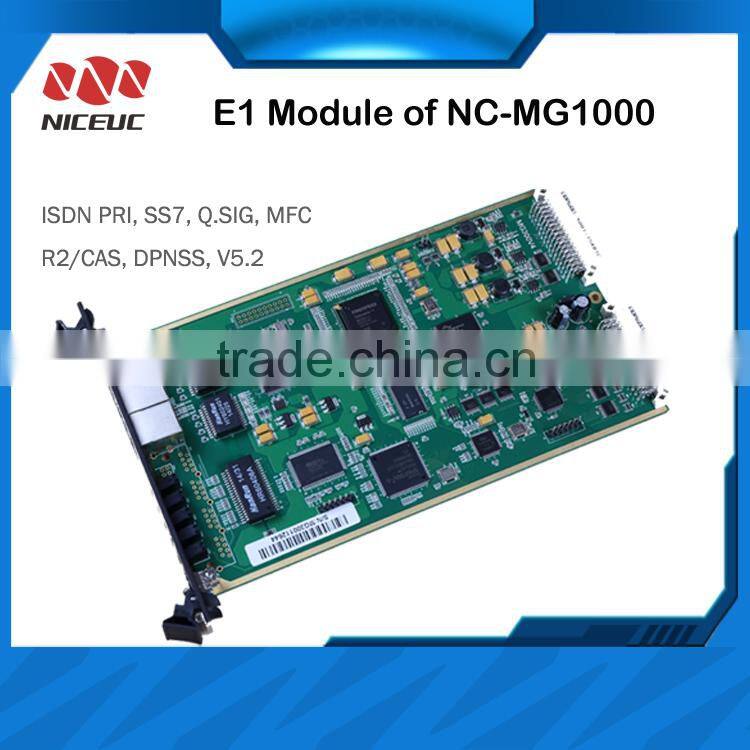 Pri/SS7/V5.2/R2/SIP E1 T1 voip gateway