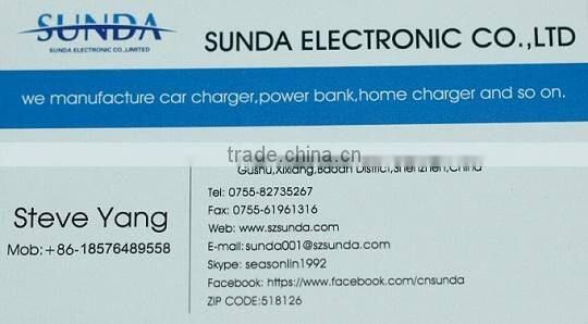 hot sell universal car accessories mini car charger 2 port for mobile devices