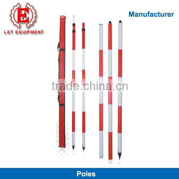 Box Staff and Lining Pole Surveying Staff