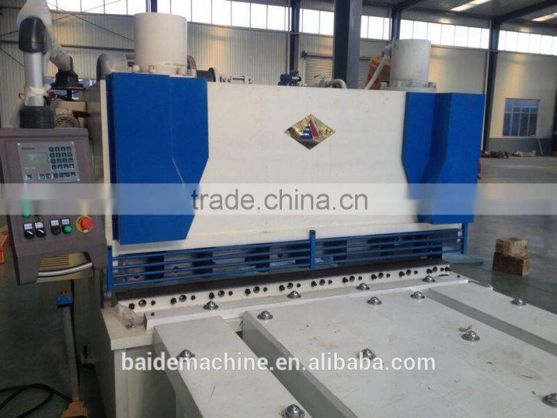 QC11Y series shearing machine,normal NC shearing machine with front feeder
