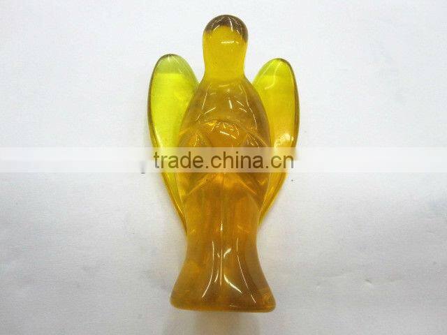 50mm New jade carved angel wholesale