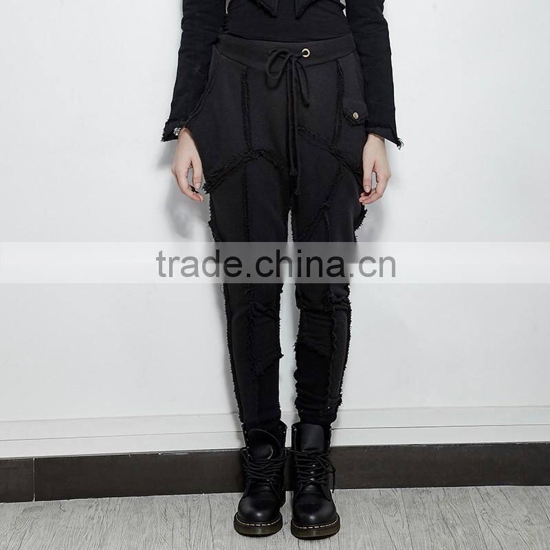 PK-089 PUNK Special Ajustable Multicolor Special Splice Sweatshirts Harem Pants
