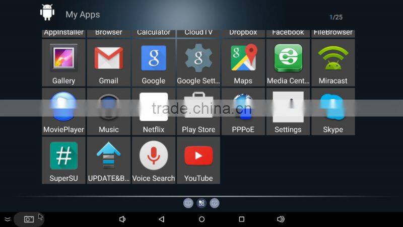 TOPLEO tv box amlogic s905 M9X Quad core ram 1gb/8gb android 5.1 tv box