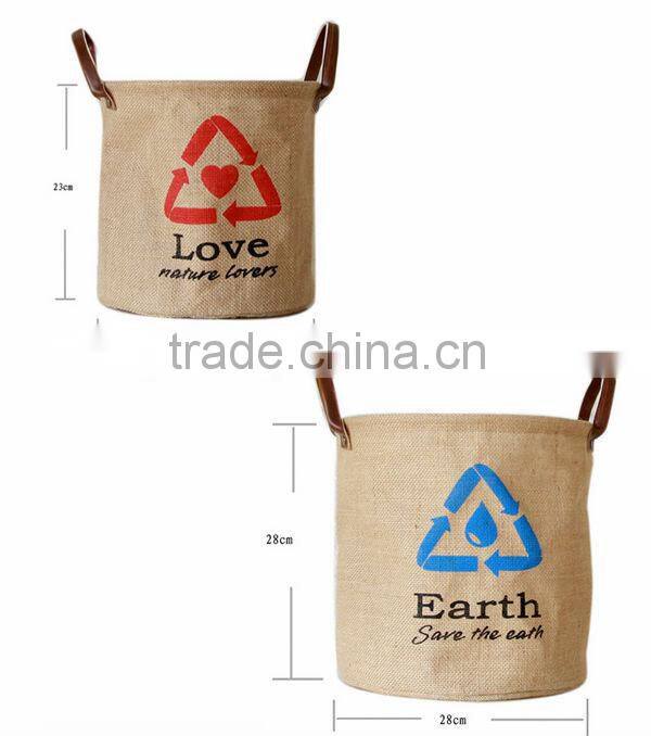 Reusable jute fruit storage bag