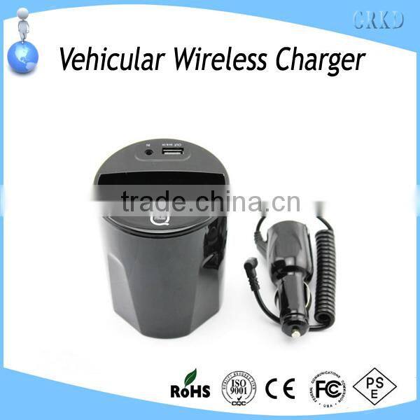New product portable universal wireless car charger power bank