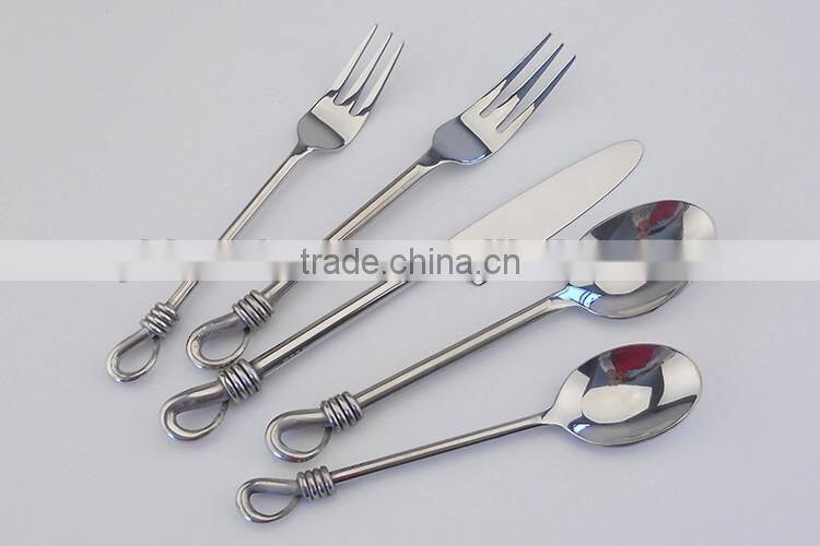 24PCS Handmade Cutlery Set 9007