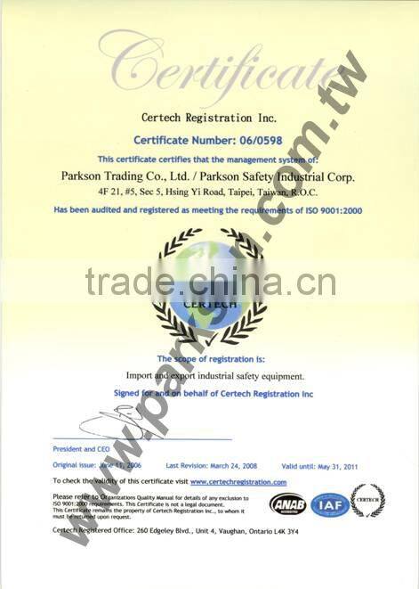 Taiwan PC Eye Protection Adjustable Temple Length Safety Spectacle with ANSI Z87.1 Standard SS-7546