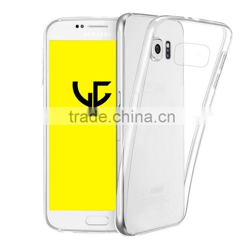 Wholesale Ultra thin transpatent cell phone case factory for Samsung galaxy s6