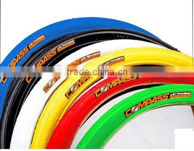 colorful 20*1.35 inch bicycle tire for 20 inch fixed gear bicycle