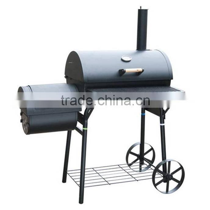Luxury large charcoal german bbq grill with chimney