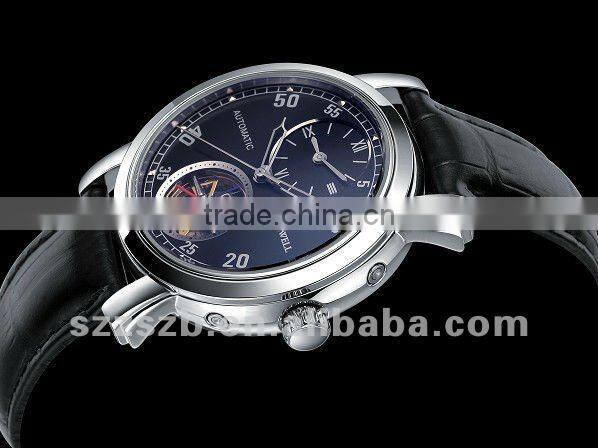 BEWELL Automatic Watch , japan movt quartz watch stainless steel back