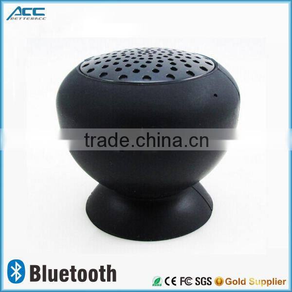 Alibaba facotry wholesale sucker mini mushroom bluetooth speaker for iPhone