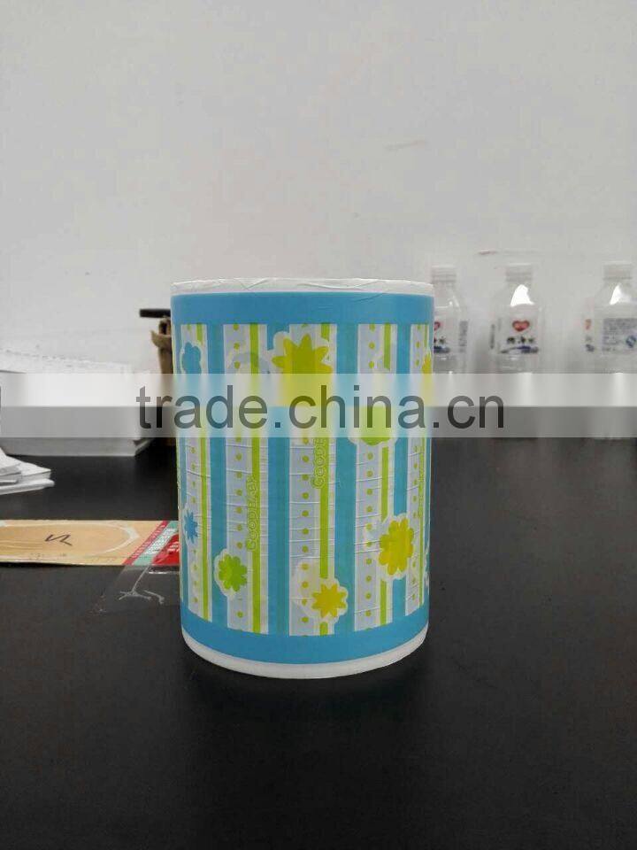 Hot sale PE film nice quality necessary material PE film of diapers and underpad sanitary pad