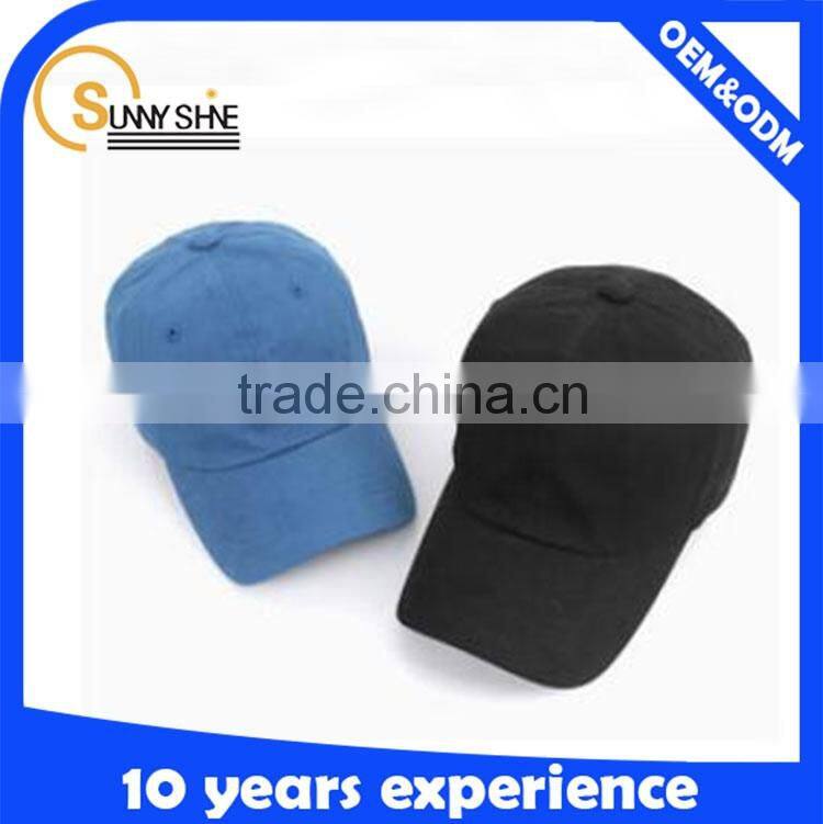 High quality cotton baseball cap for 2016 custom embroidery letter unconstructed baseball cap
