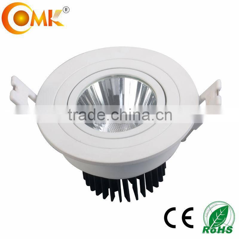 7w round Recessed COB LED Downlight
