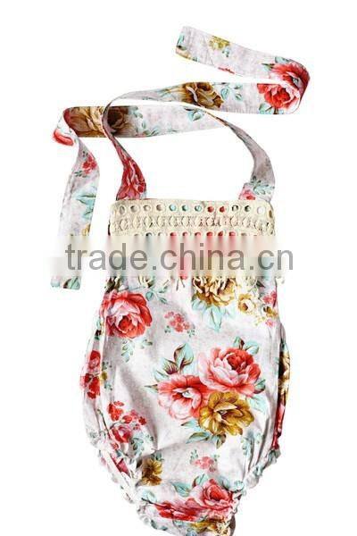 Good quality but cheap price Boho Chic Halter Bubble Romper - Daisy Days