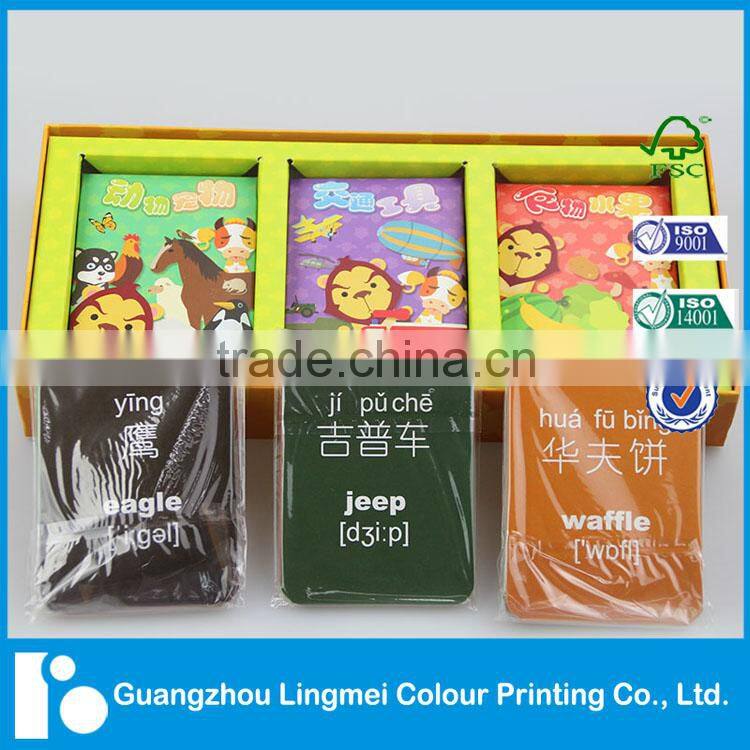 Preschool Children's Books, Educational Flash Cards Book,for Learning English Book