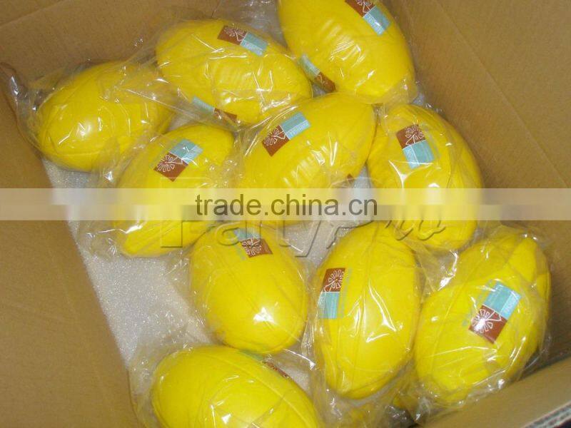Partypro Zhejiang Hottest Soft Toy Wholesale PU Custom Logo Rugby Shaped Stress Ball