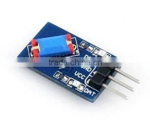 Vibration sensor module, tilt sensor, vibration switch, alarm module