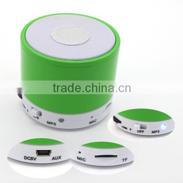 new products 2014 ! cheap bluetooth speaker Supporting TF card & Hands-free
