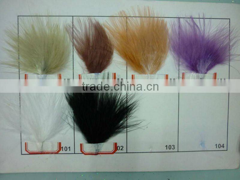 multi colored dance costume marabou feather fan LZJXM00865