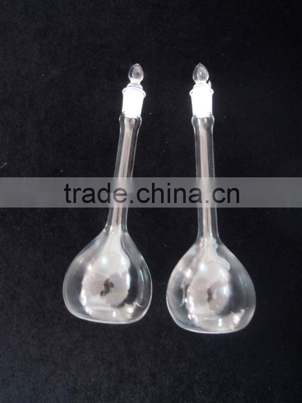 Quartz erlenmeyer/conic glass flask