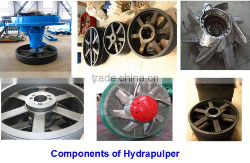 High effiency paper pulp machine in paper making production line/ paper mill machine