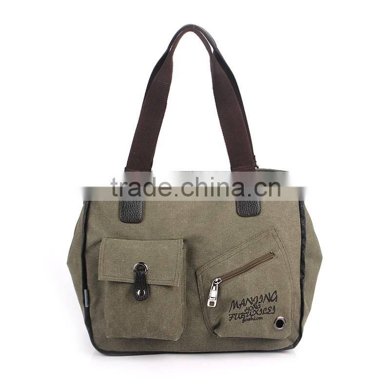 2016 weekend fashion travel bag genuine travelling handbags Factory Canvas