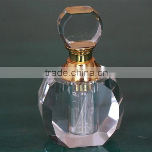 Crystal Oil Bottle Manufacturer Natural Oil Perfume Crystal Bottle