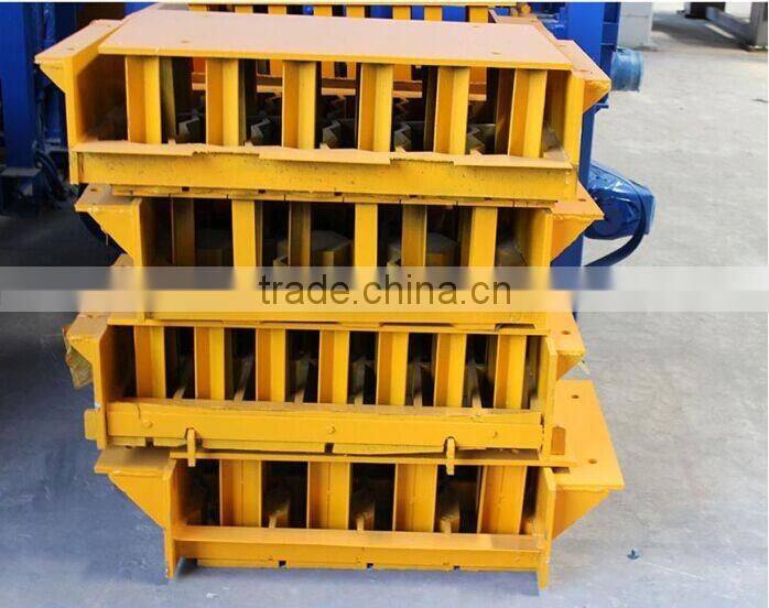 Hot selling QT4-25 Fully Automatic Concrete Hollow Block Machine Line