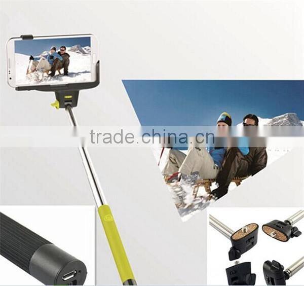 2015 Factory Price Wholesale Extendable Handheld Mobile Monopod Selfie Timer Stick Z07-7