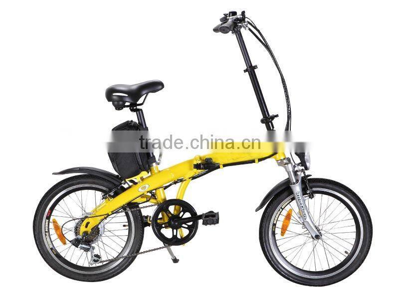 2014 small light weight folding bike electric