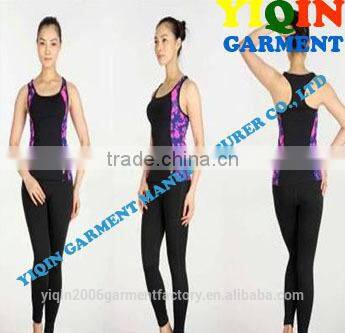 wholesale high quality good look custom yoga fitness wear
