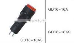CNGAD 220v 16mm 2pins led light(led indicator lights,signal lamp)(GD16-16AS)