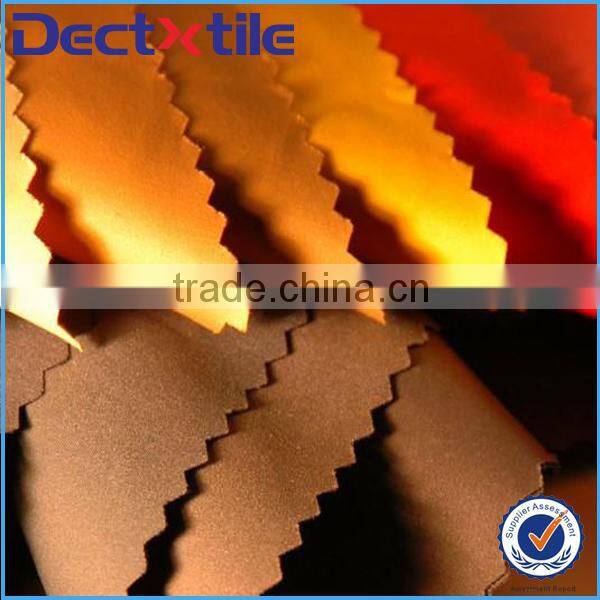 well guarantee water jet full elastic spring Asian textile pongee fabric from Zhejiang