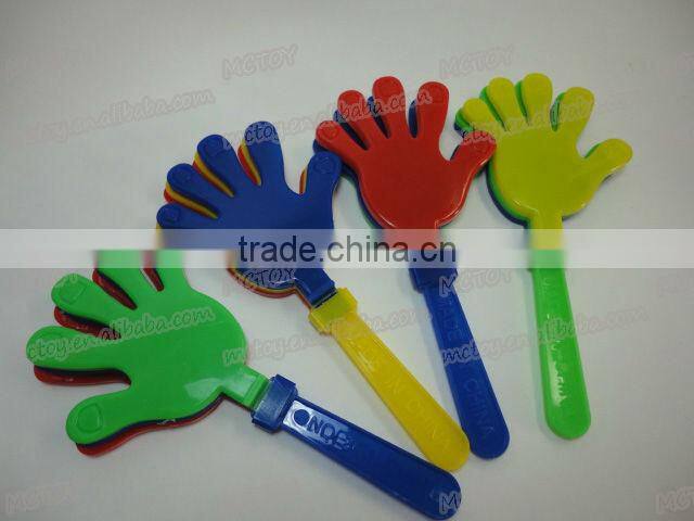 Plastic hand clapper plastic toys