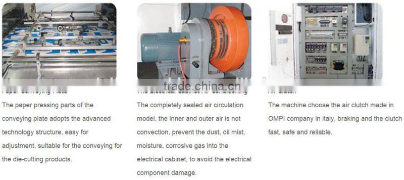 Automatic Stripping Die cutting Machine/Flatbed Paper Die Cutter