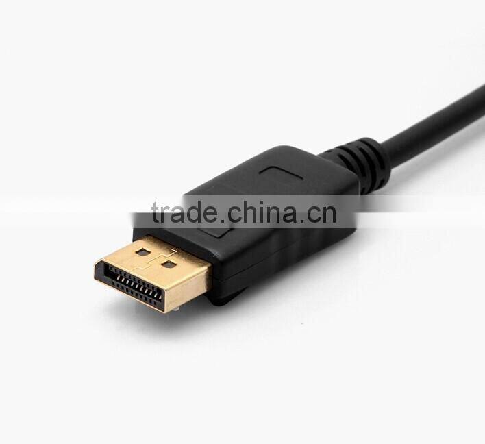High quality Display Port male to VGA female adapter dp to VGA cable