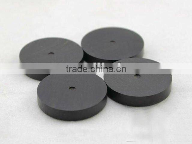 Ebony Wooden Isolation Feet + Ebony Wooden Base Plates