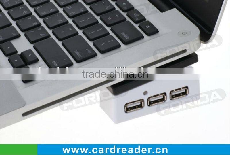 Forida promotional cooler pad 3 ports USB 2.0 hub