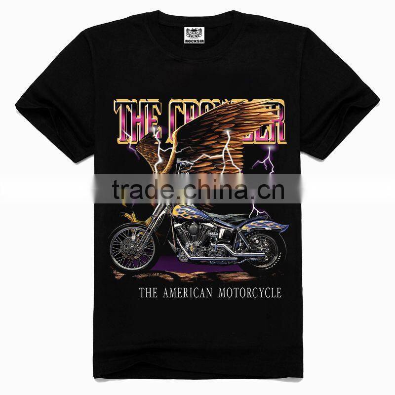 OEM 3d Printing Factory High quality Motor shirt, black girls rock t shirt, t-shirt 3d