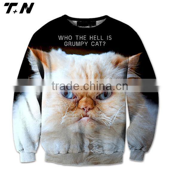 Stylish customized sublimation sweatshirt