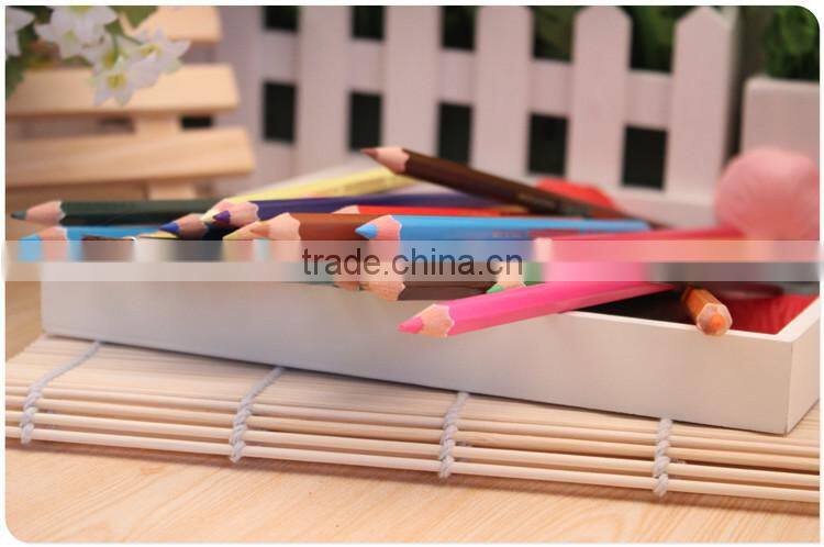 Water soluble pencil Using lead-free poison 48 different colors pencil High quality color core