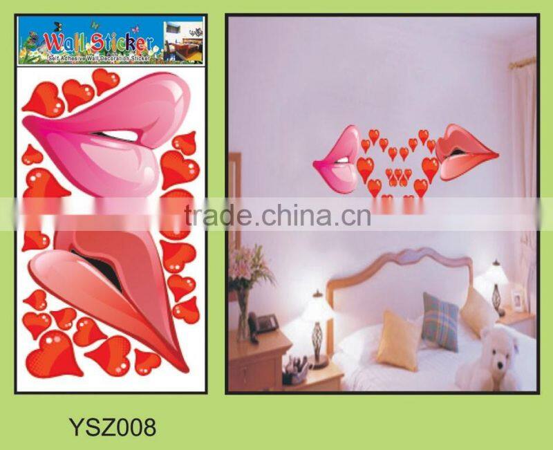 pvc wall sticker,3d wall sticker,bathroom waterproof wall sticker