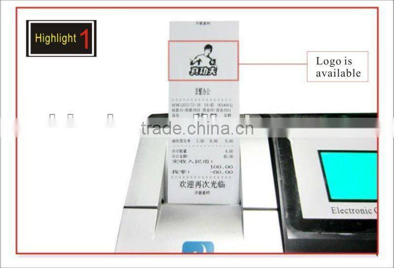 ECR electronic cash register for restaurant and stores
