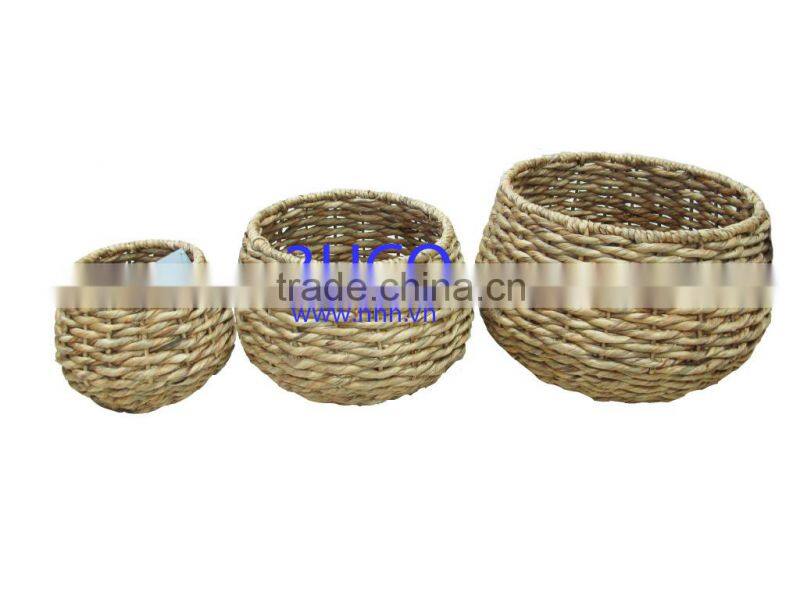 2015 New Product Palm Leaf Basket For Home Decoration And Furniture